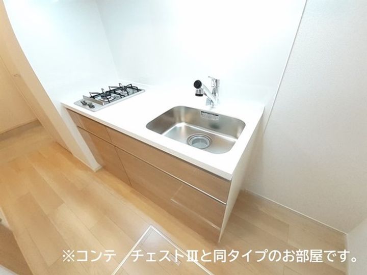 滋賀県彦根市立花町(アパート)の賃貸物件のキッチン