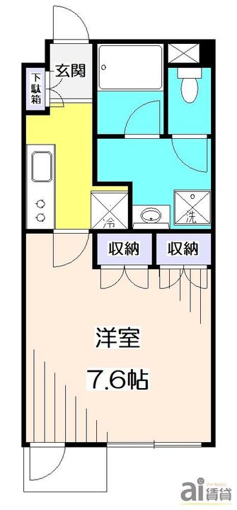 Aifort.ひばりが丘Iの間取り