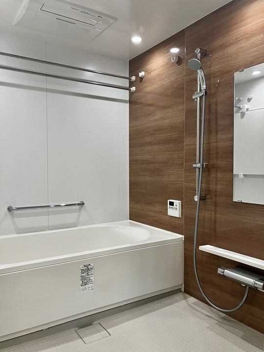 神奈川県藤沢市鵠沼東(マンション)の賃貸物件の風呂