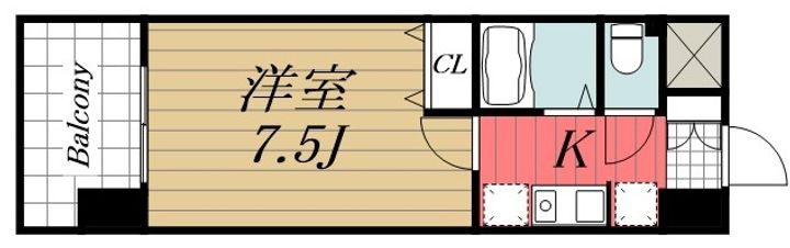 千葉県千葉市緑区おゆみ野3(マンション)の賃貸物件の間取り
