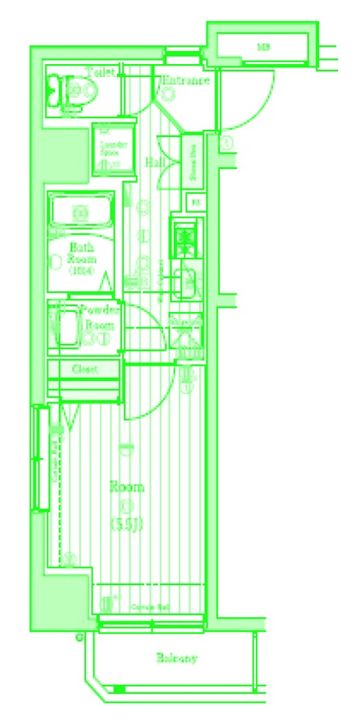 神奈川県横浜市南区南吉田町2(マンション)の賃貸物件の間取り