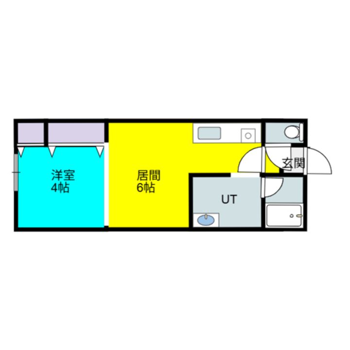 フレンディーマンションの間取り