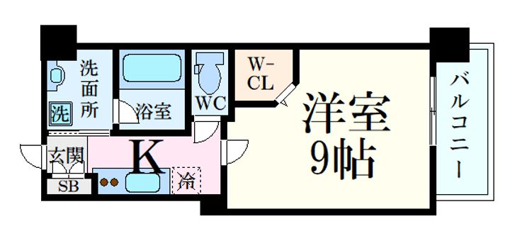 Yell Residence 横川新橋の間取り