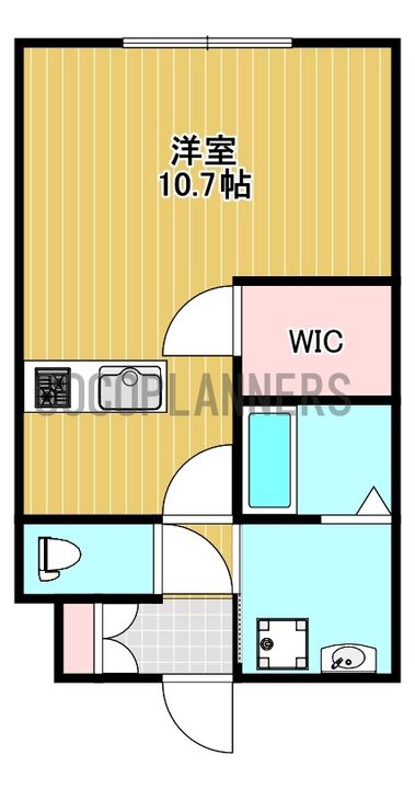 SQUARE出水の間取り