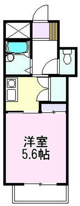 メルベイユ北上IIの間取り