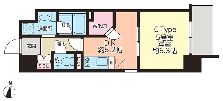 グランドベルヴィの間取り