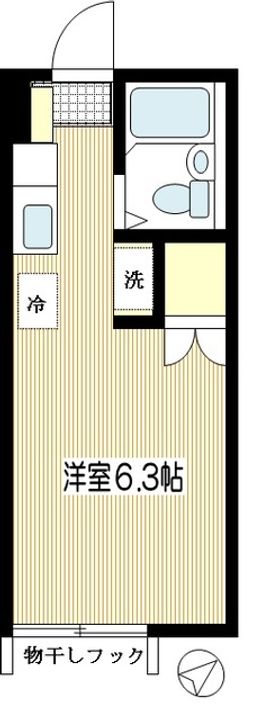 ハイムSHIRAIの間取り