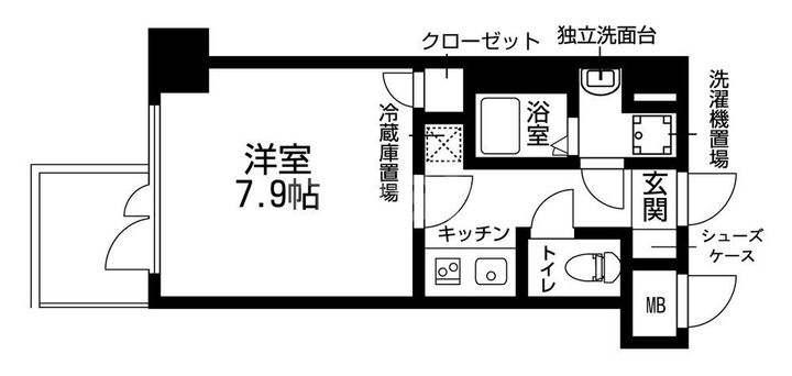 RISING STAGEの間取り