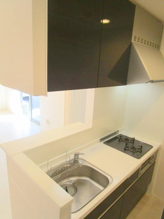 ブラン エ ノワールのキッチン