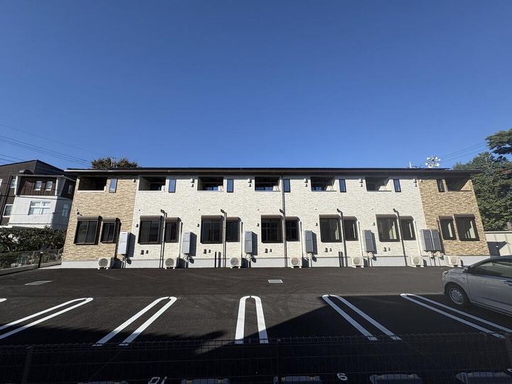 山梨県甲斐市玉川(アパート)の賃貸物件の外観