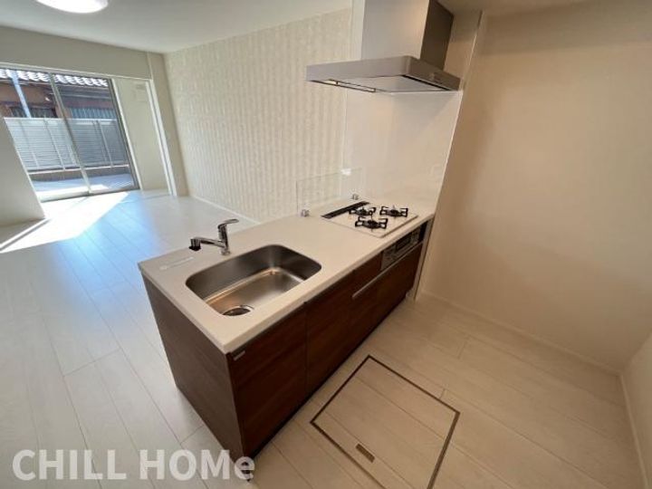 群馬県高崎市倉賀野町(アパート)の賃貸物件のキッチン