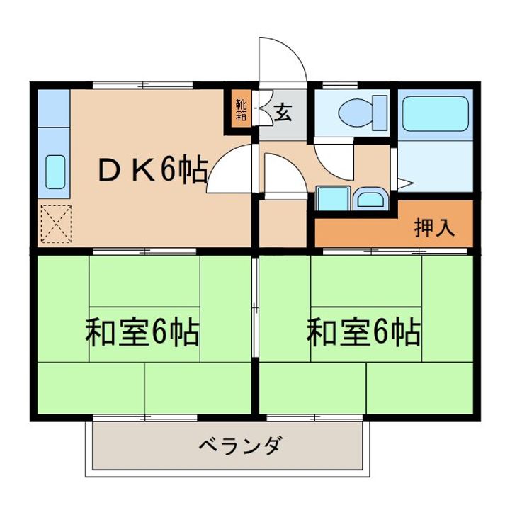 マイステージ10番館の間取り