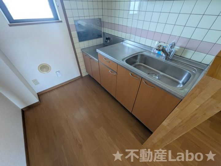 徳島県板野郡藍住町徳命字元村(アパート)の賃貸物件のキッチン