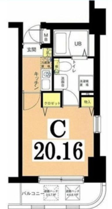 グリフィン横浜・海岸通の間取り