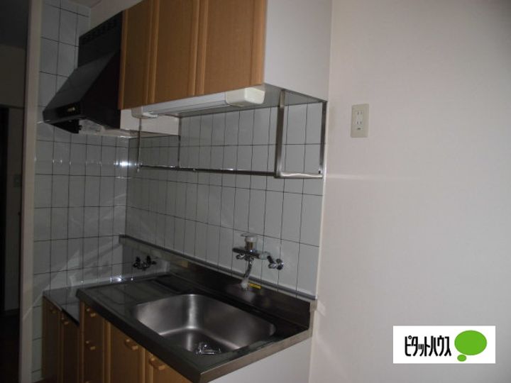 アルファ11ビルのキッチン