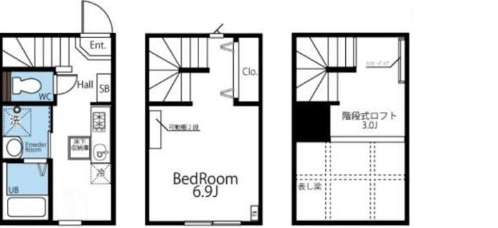 ハーミットクラブハウス田園調布の間取り