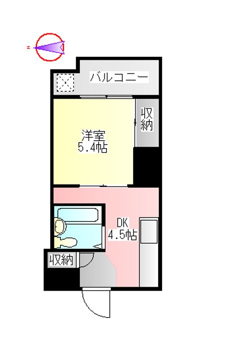 アワノビルの間取り