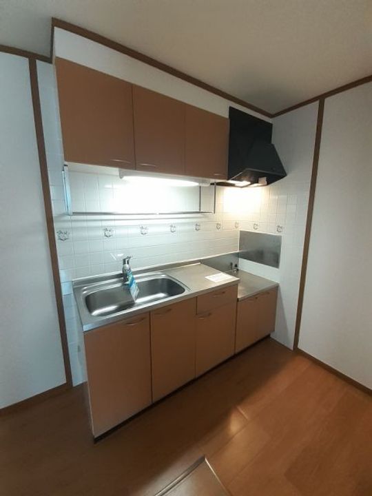 群馬県高崎市上佐野町(アパート)の賃貸物件のキッチン