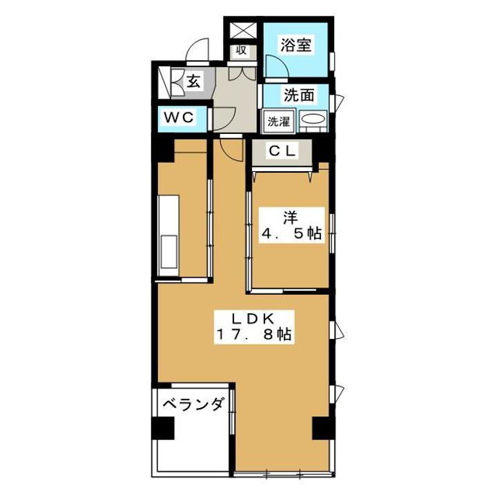 レジデンスTL泉の間取り