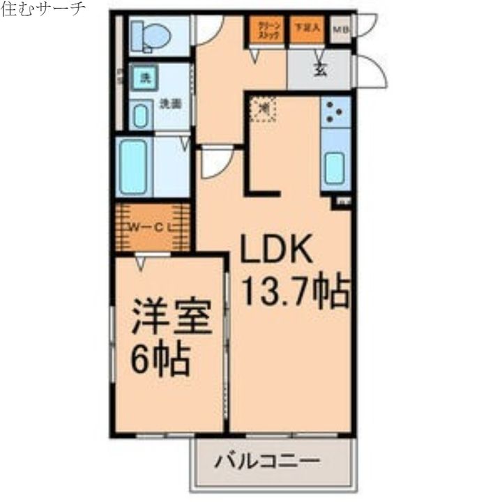 Moon Riverの間取り