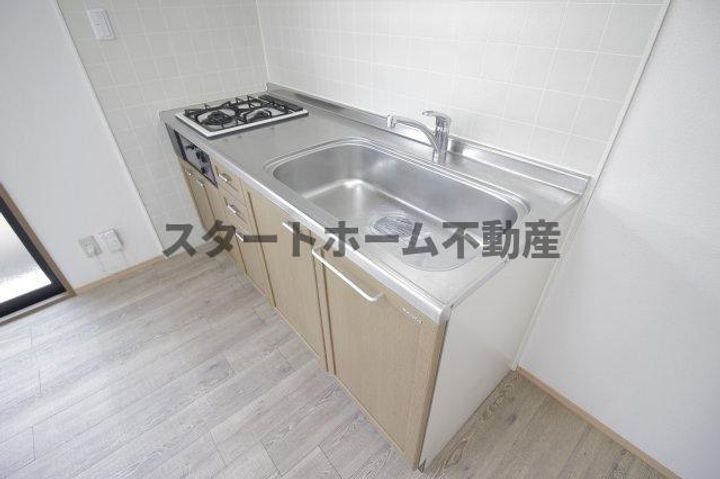 徳島県徳島市名東町1(アパート)の賃貸物件のキッチン