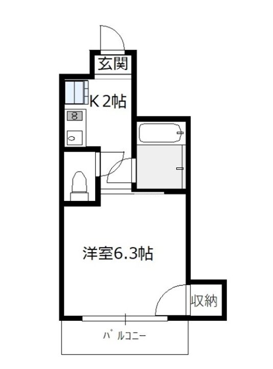 white楽々園の間取り