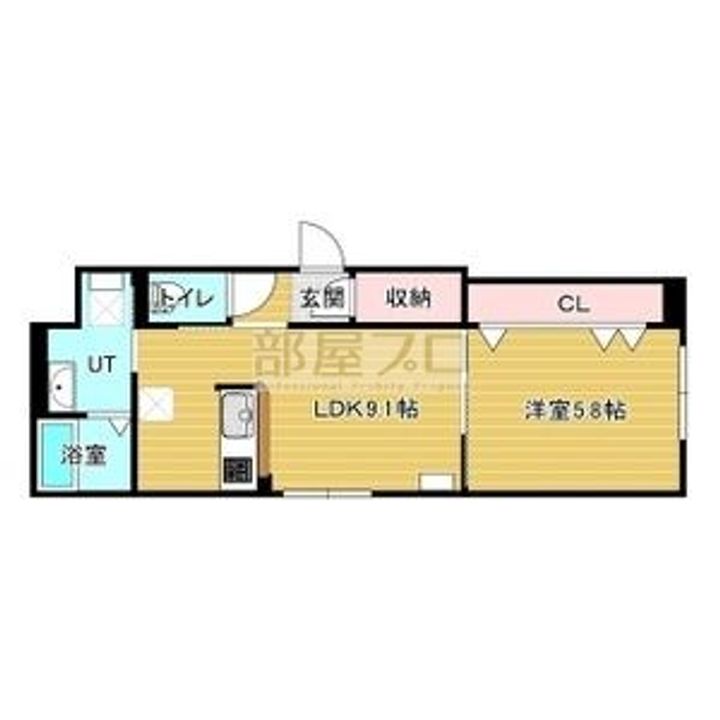 北海道札幌市中央区南四条東3(マンション)の賃貸物件の間取り