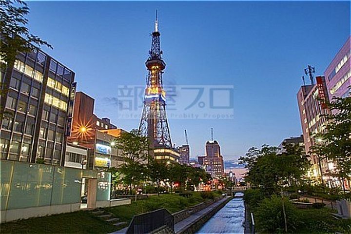 北海道札幌市中央区南四条東3(マンション)の賃貸物件の周辺