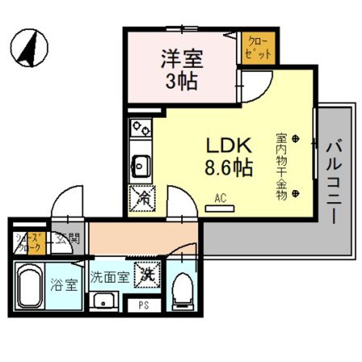 スーペリエの間取り