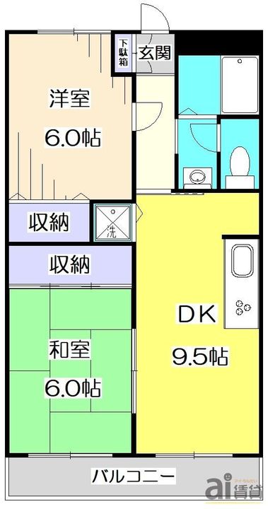東京都練馬区上石神井3(アパート)の賃貸物件の間取り