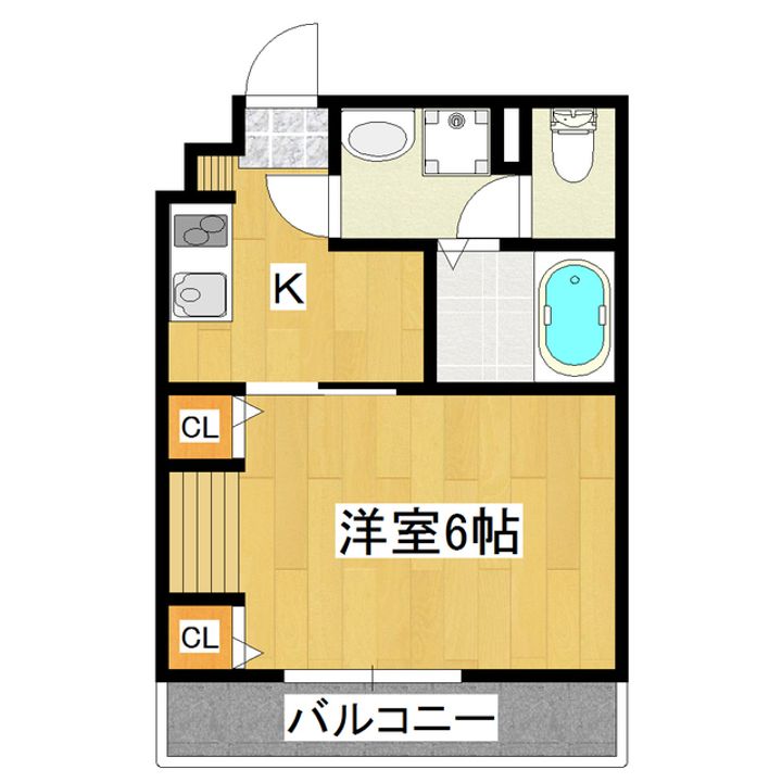 リブリ・TKグレイスビルIIIの間取り