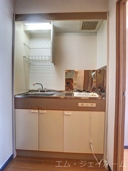 滋賀県湖南市岩根(マンション)の賃貸物件のキッチン