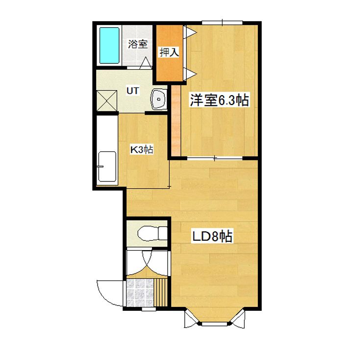 ウィンズニューバースの間取り