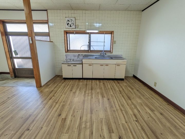 熊本県荒尾市大島町3(一戸建)の賃貸物件のキッチン