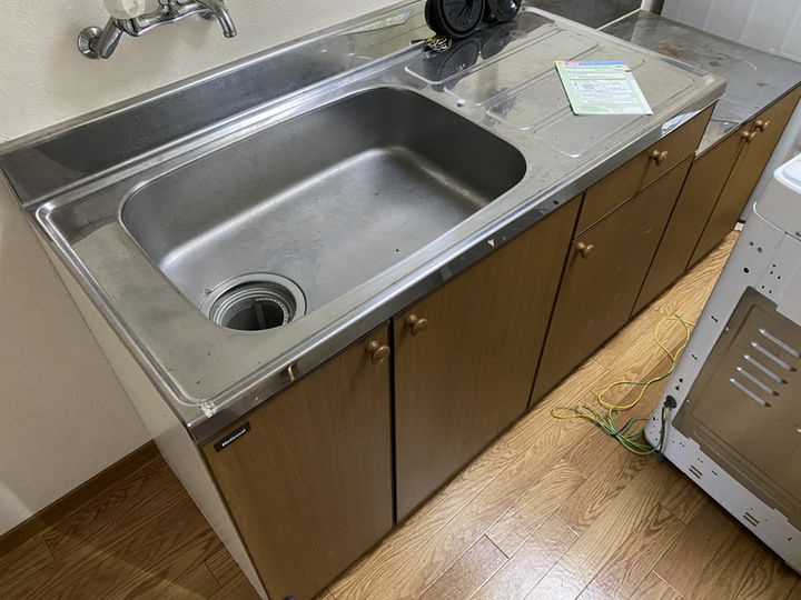 兵庫県姫路市菅生台(アパート)の賃貸物件のキッチン