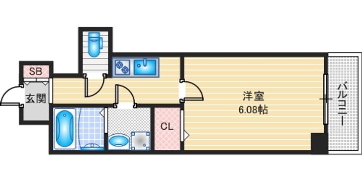 ARCA正雀の間取り