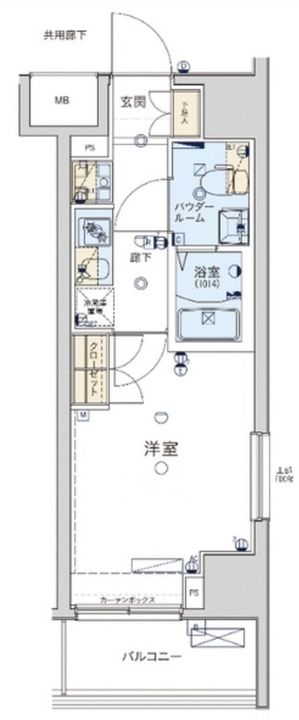 東京都中央区東日本橋3(マンション)の賃貸物件の間取り