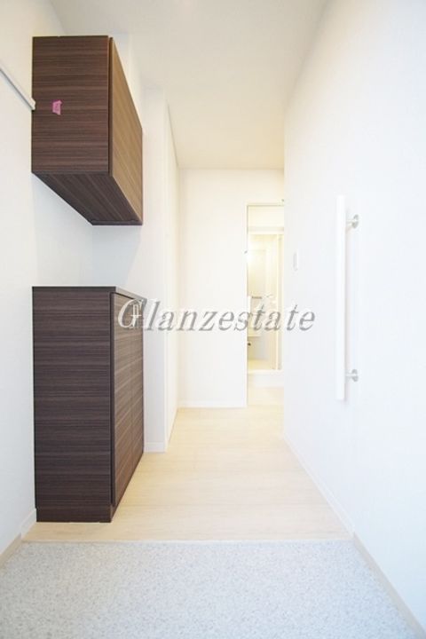 神奈川県川崎市中原区下沼部(マンション)の賃貸物件の玄関