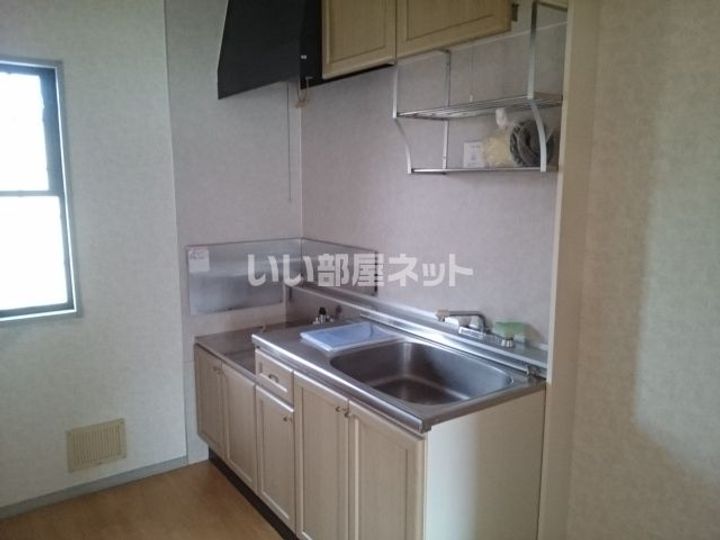 栃木県小山市大字土塔(アパート)の賃貸物件のキッチン