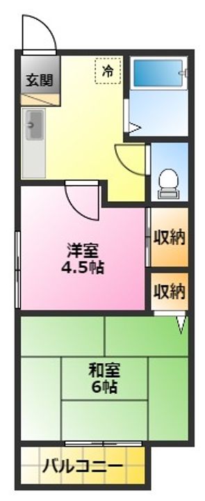 サンライフ鈴成の間取り