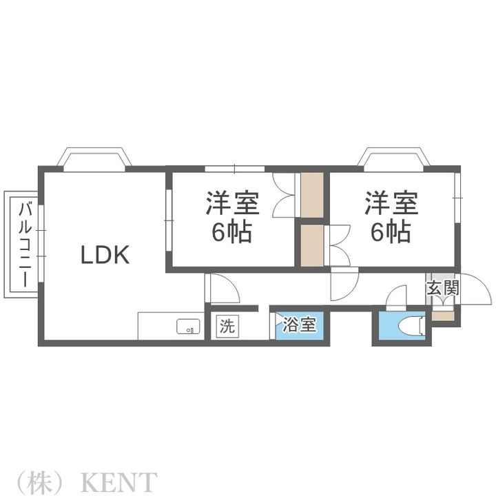 ドミール高木の間取り