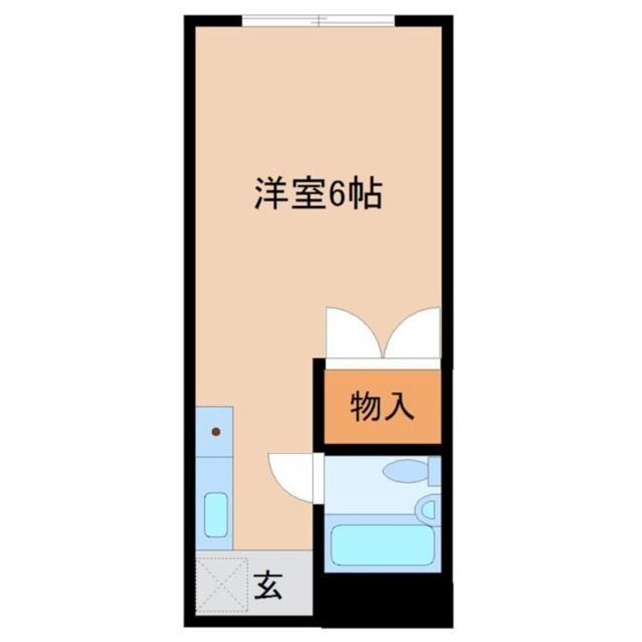 ハイツ星雲の間取り