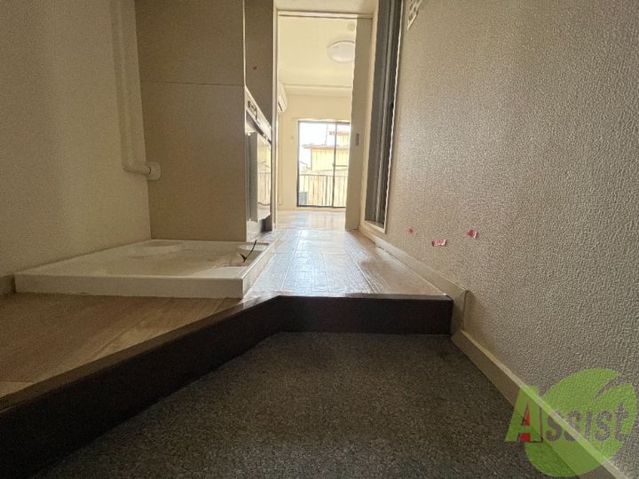 ベルシティ台原の玄関