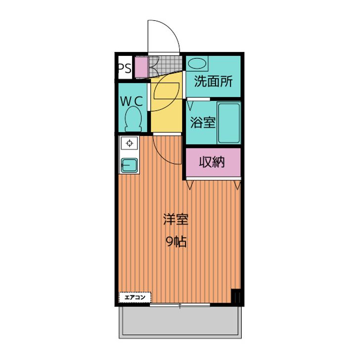 アセットIIの間取り