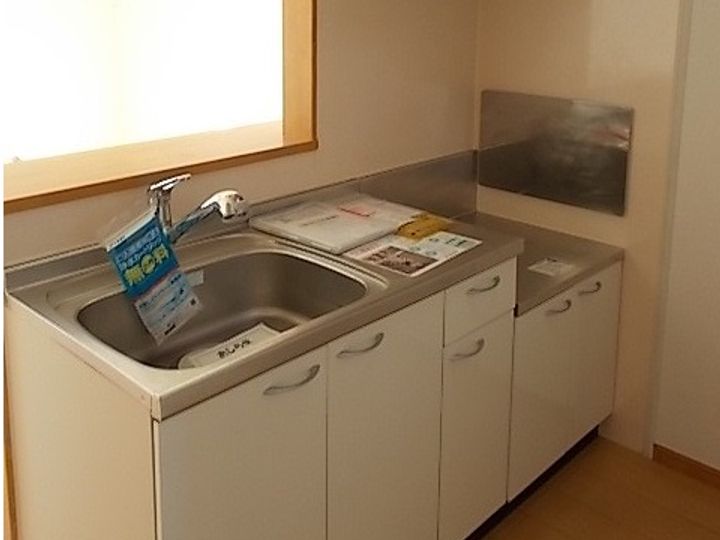 神奈川県厚木市愛甲西2(アパート)の賃貸物件のキッチン