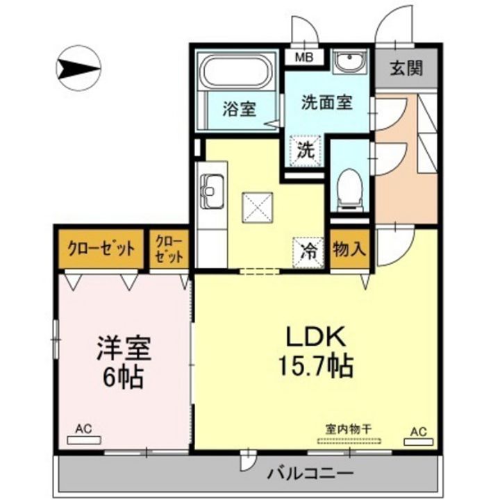 セレニテの間取り