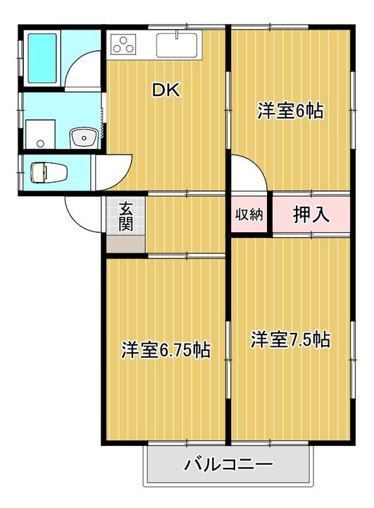 アバンセの間取り