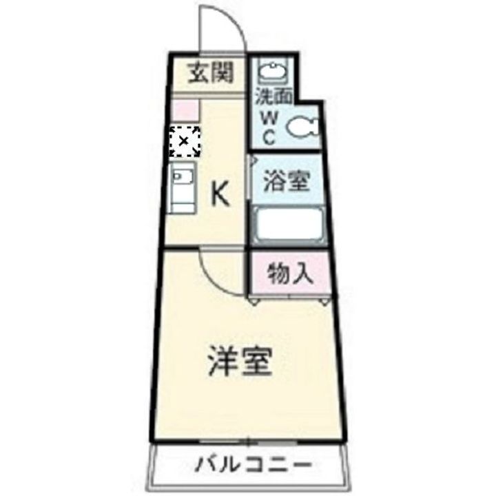 愛知県額田郡幸田町大字坂崎字西長根(マンション)の賃貸物件の間取り