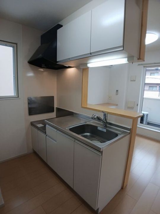 群馬県高崎市上中居町(アパート)の賃貸物件のキッチン