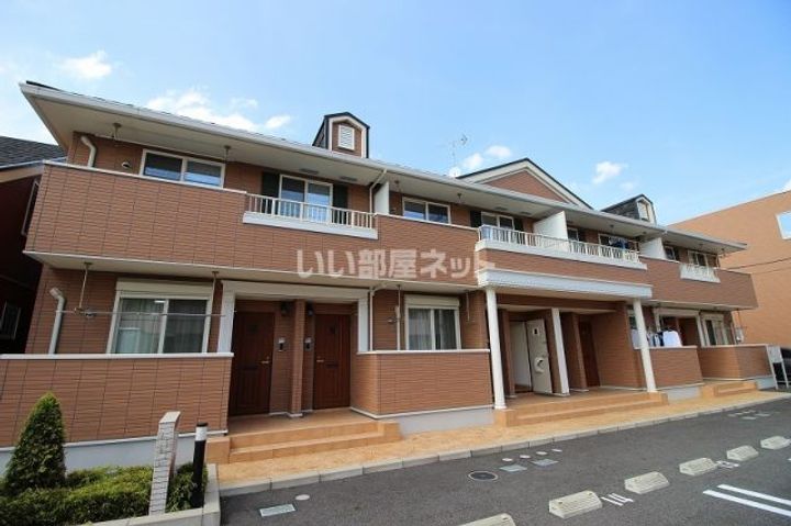 群馬県高崎市上中居町(アパート)の賃貸物件の外観